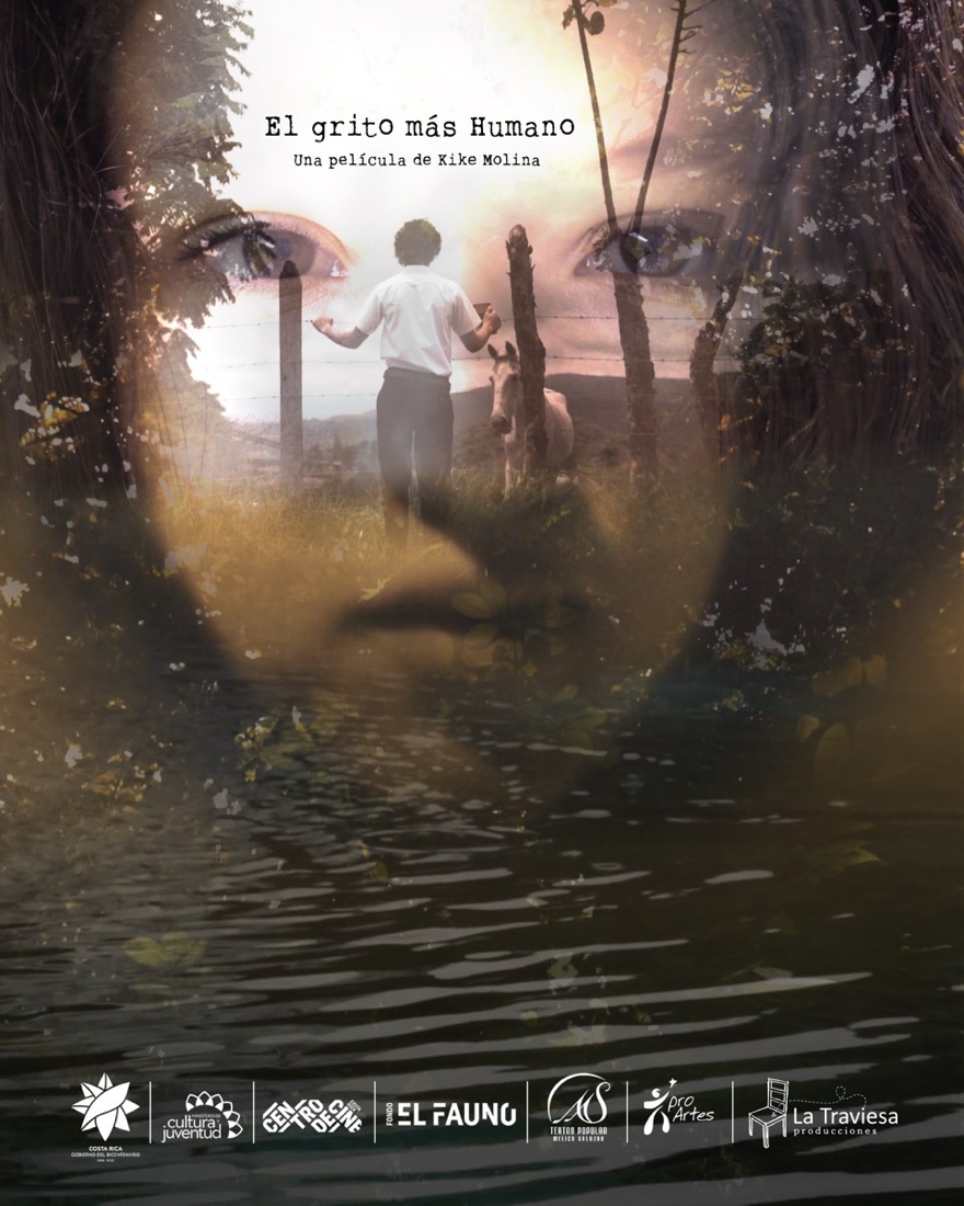 Afiche del documental El grito más humano, una película de Kike Molina